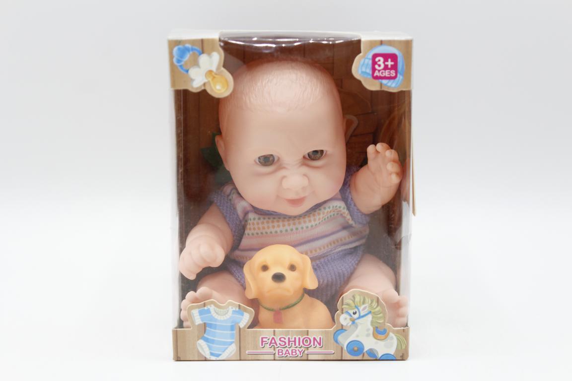 Baby Rubber Doll Toy (8801)